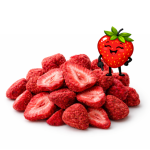 fresas liofilizadas
