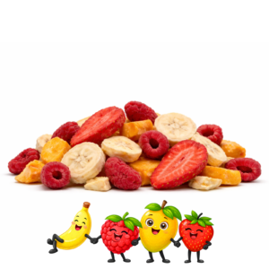 mix de fruta liofilizada