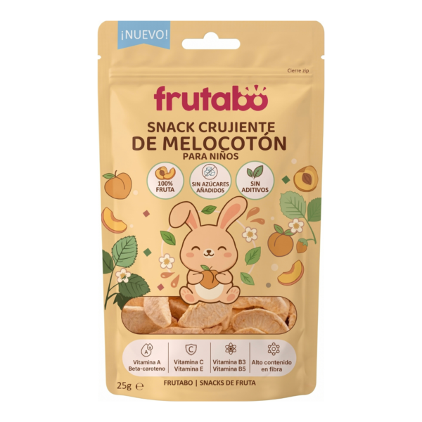 Melocotón Liofilizado 25gr