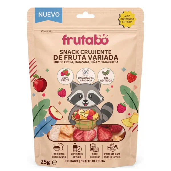 Mix de Fruta -Fresa, Manzana, Piña y Frambuesa (25g)