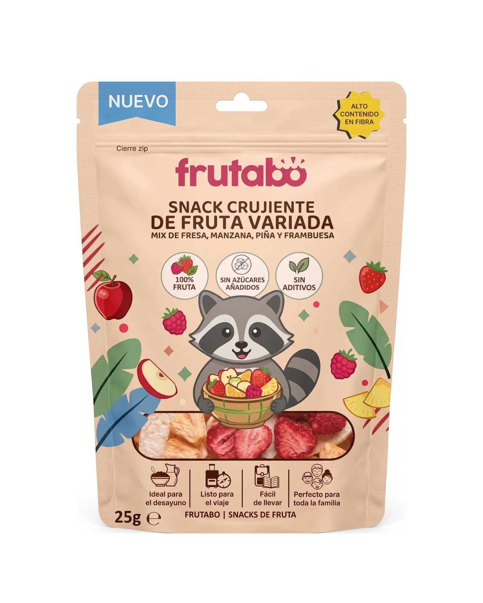 Mix frutas liofilizadas Frutabo