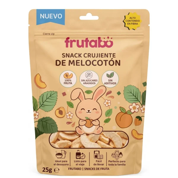 Melocotón Liofilizado 25gr